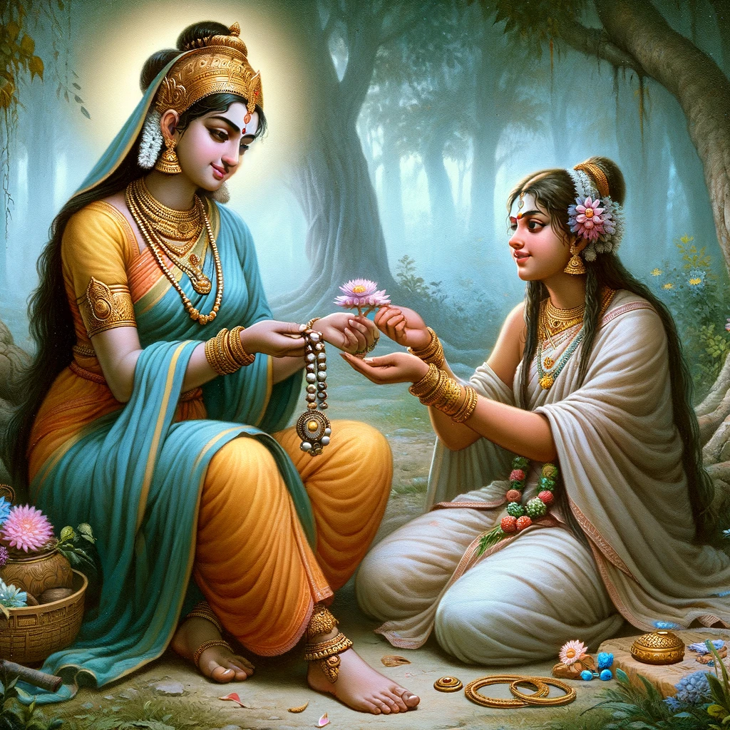 Anasuya’s Gifts to Sita